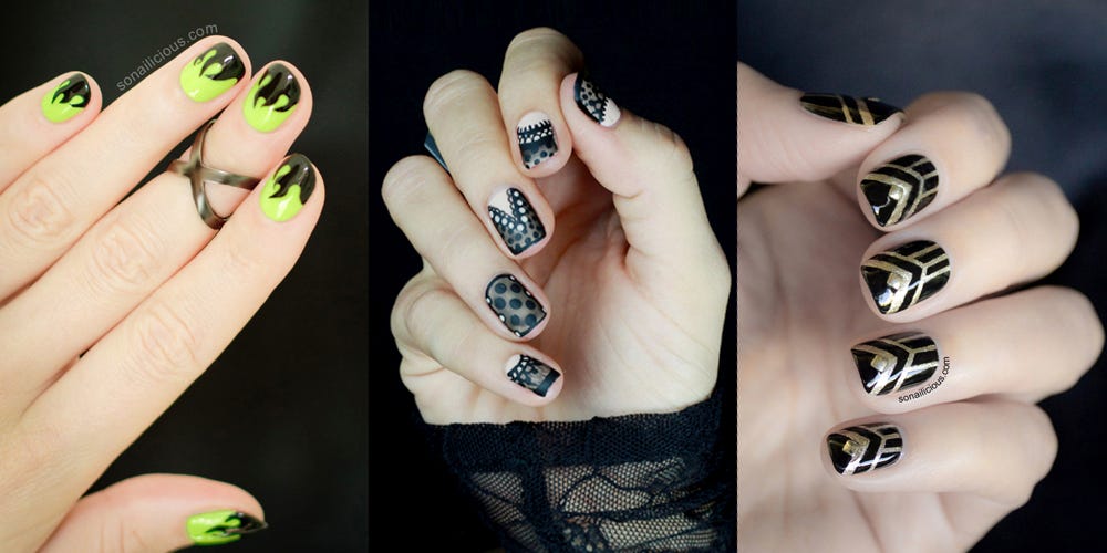 Easy Nail Art Designs Halloween